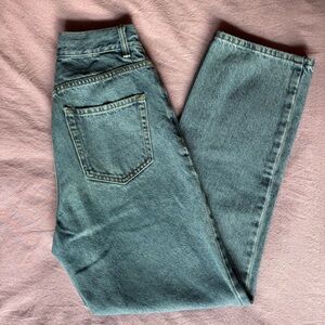 Pacsun High Rise Straight Leg Jeans Medium Blue Women’s Size 24